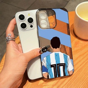 Joueur de football impression antichoc espace TPU housse de téléphone portable pour <span class=keywords><strong>Iphone</strong></span> 8 X Xr Xs <span class=keywords><strong>11</strong></span> 12 13 14 15 16 17 Pro Max - Product Image 2