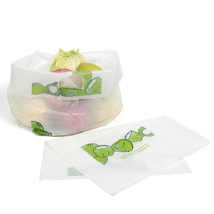 Bolsa de Camiseta Compostable y Biodegradable para Supermercado, Compras, Venta Minorista, Bolsa de Plástico - Product Image 1