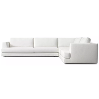 Nouvelle arrivée : canapé italien pour salon, canapé sectionnel avec housse ajustée, meubles pour la maison, taille personnalisable, doux et confortable
