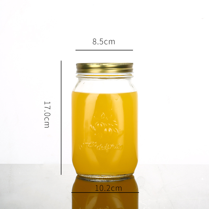 1000ml Boca Grande tallada + cubierta