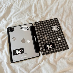 Étui pour tablette multi-pliable Classic Plaid Pony pour <span class=keywords><strong>iPad</strong></span> 10e/11e/12e génération Air 4/5/6 et 8e génération 10,2 pouces Fabriqué en Chine - Product Image 2