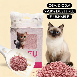 Lettiera per Gatti in Sabbia di Tofu Bianca Premium Ecologica Senza Polvere Agglomerante Rapida Altamente Assorbente all'Ingrosso - Product Image 1