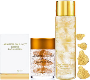 Han Linger bio blanchissant soins de la peau apaisant hydratant Anti-âge pur naturel absolu or 24k or pétale tonique pour le visage - Product Image 2