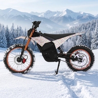 QIEEBIKE Nouvelle Moto Électrique Sans Balais 60V 3500W Batterie 20AH Vitesse Maximale 60km/h Tout-Terrain Zhejiang