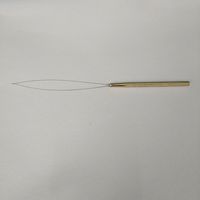 Extensions de cheveux en métal I-Tip, anneaux nano, pinces, crochets de tirage, aiguilles, enfileurs de boucles, accessoires réutilisables