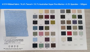 SHINBENE OEM ODM Camisetas de Cuello Redondo con Estampado Personalizado, Camisetas de Verano Informales para Hombre y <span class=keywords><strong>Mujer</strong></span>, de <span class=keywords><strong>Lana</strong></span> <span class=keywords><strong>Merino</strong></span> Superfina - Product Image 6
