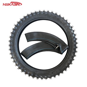 Nouveau pneu universel tout-terrain pour moto 70/100-17 pouces, caoutchouc haute pression, avec chambre à air - Product Image 1