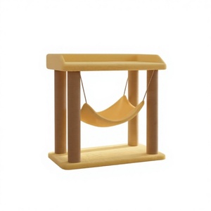Amistar Sunny Bunny de haute qualité avec griffoir pour chat en forme de hamac, adapté aux chats de toutes tailles. - Product Image 1