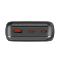 Produsen Baterai Li-Polymer Kapasitas Tinggi 20000mAh Pengisian Cepat 22.5W Power Bank Layar LED Tipe-C ODM/OEM Multi-port