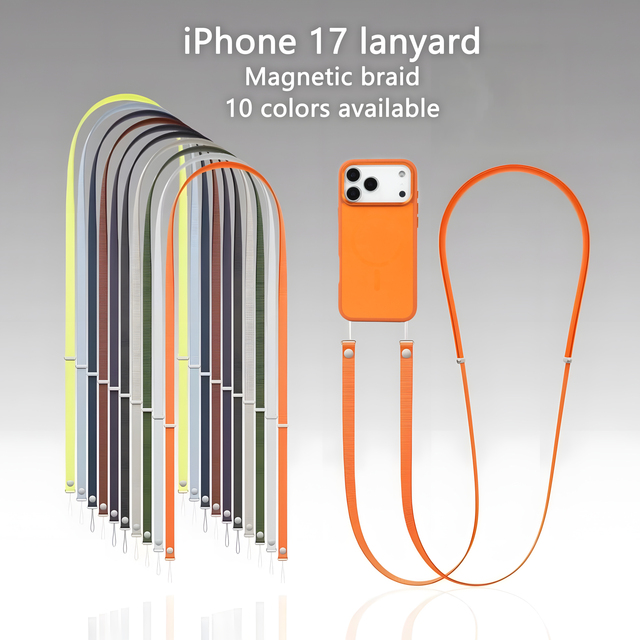 Universal High Quality Magnetic Lanyard Neck Strap Mobile Phone Straps for iphone 17 Pro Max Air Pro Phone Grips with Lanyard