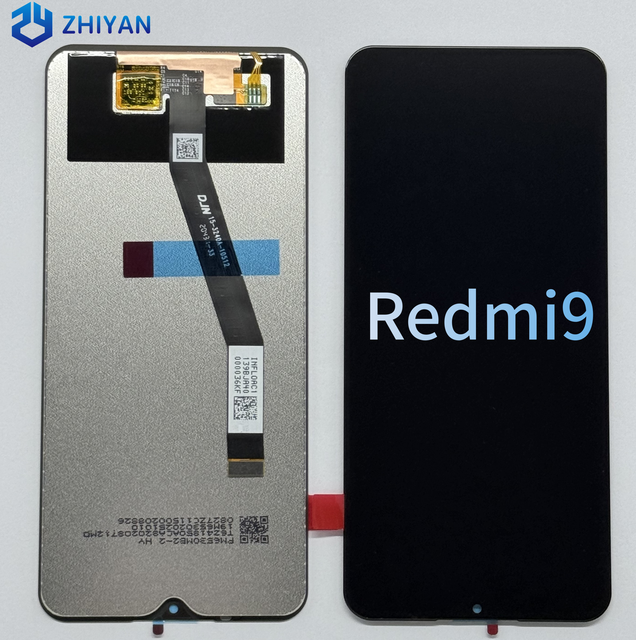 Wholesale ZHIYAN 100% Original Quality TFT LCD Mobile Phone Screen 4.8" 1-Year Warranty for Redmi 9 400cd+ Luminance Custom