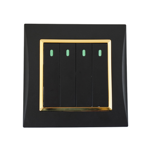 Vnx 4 गिरोह एक तरह/दो तरह से v20 श्रृंखला आती है और रेट्रो प्लेट के साथ यूके मैकेनिकल लाइट स्विच - Product Image 1