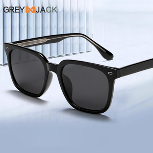 Lunettes de soleil unisexes Greyjack, monture TR, verres polarisés noirs, protection UV400, type 3, verres TAC, emballage en boîte - Product Image 3