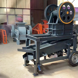 Trituradora de Mandíbulas Móvil Mini Hengtong con Motor AC, Capacidad de 2-7 Toneladas/Hora, Trituración Primaria, Resistente al Desgaste, para Minería - Product Image 4