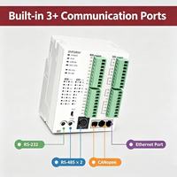 Controlador Lógico Programable Industrial Delta DVP28SV11T2 PLC de 28 Puntos con Salida de Transistor, Serie DVP SV, Comunicación RS485