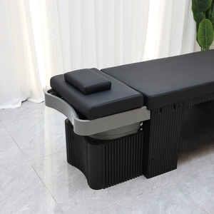 合成皮革现代酒店可拆装式泰式洗发床水循环系统头部治疗控制装置 - Product Image 3