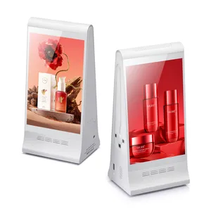 Hot selling FYD-868 PLUS X android 8.1 wifi desktop table 8" inch touch screen vertical advertising player digital menu display