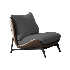 Design nordique canapé simple chaise décontracté moderne meubles de maison en cuir synthétique rotin pour balcon <span class=keywords><strong>appartement</strong></span> Internet célébrité - Product Image 6