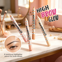 Menow P134 OEM \ ODM Marque Maquillage Sourcils Contouring Highlight Éclaircissant Crayon À Sourcils Outils Femme Cosmétiques Usine En Gros
