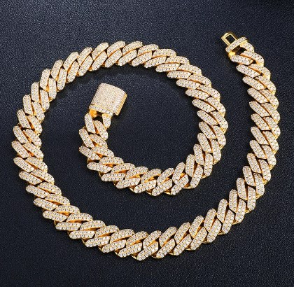 N03144-12MM MIAMI CUBAN GOLD