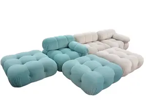 Wohnzimmermöbel Luxus europäischer Stil komfortables Couch modulares Sofa Couch Stoff Mario Sofa für Zuhause