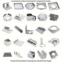 Pièces d'emboutissage sur mesure en acier inoxydable et acier au carbone, pliage CNC, soudage, quincaillerie de construction durable et de haute précision