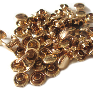 Accessoires de maroquinerie : Rivets <span class=keywords><strong>à</strong></span> vis, Rivets pour sacs, Rivets en laiton, Rivets zingués <span class=keywords><strong>à</strong></span> tête large - Product Image 4