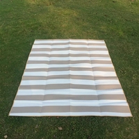 Tapis d'extérieur en PP recyclé tissé, imperméable, réversible, grand tapis, tapis de sol d'extérieur, tapis de pique-nique, matelas imperméable