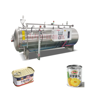 Sterilizzatore a Vapore per Fagioli Verdi in Scatola, Attrezzatura Affidabile per la Sterilizzazione di Prodotti Agricoli - Product Image 1