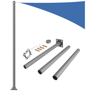 JH-Mech OEM aggiornato baldacchino in metallo verniciato a polvere palo <span class=keywords><strong>per</strong></span> palo a vela <span class=keywords><strong>per</strong></span> Patio prato giardino cortile - Product Image 2