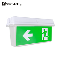 Lumière de signalisation d'urgence étanche IP65 2W avec batterie rechargeable 3 heures d'autonomie LED en matériau PC pour cinéma