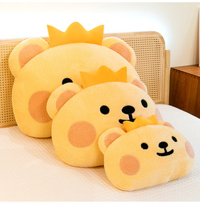 <b>Cute</b> <b>Bear</b> Worm Plush Toy with PP Cotton Filling Children's Pillow Sofa Cushion for Birthday Gift <b>Cute</b> <b>Bear</b> Doll Home Accessories - Product Image 2