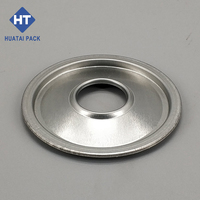 Liquide de frein Huile Boîte de conserve Couvercle supérieur Composants de boîte de conserve ronde avec couvercles en plastique