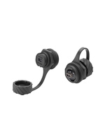 Conector USB Hembra Mini y Micro USB para Montaje en Panel, Resistente al Agua IP67, para Equipos Industriales de Datos y Energía
