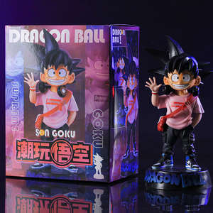 Figuras Coleccionables del Personaje de Anime <span class=keywords><strong>Goku</strong></span> con Tres Variantes de Color, Estilo Urbano Informal para Coleccionistas o Decoración - Product Image 6