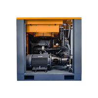 Compresseur d'air à vis rotatif 7,5 kW 10 CV 1200 L, moteur refroidi par air, machine stationnaire