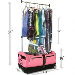 Muestra Gratis: Bolsa de Baile con Ruedas y Perchero Plegable, la Más Vendida, para Disfraces y Ropa - Product Image 2