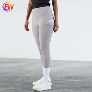 Fabricantes de ropa ecuestre de caballos EW, mallas ecuestres de silicona, asiento completo <span class=keywords><strong>Idun</strong></span>, pantalones con función acanalada - Product Image 1