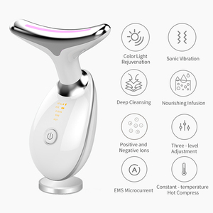 Nhà sử dụng công cụ làm đẹp thiết bị cho cổ nếp nhăn Micro hiện tại nâng giảm béo Massager vẻ đẹp thiết bị da thắt chặt - Product Image 4
