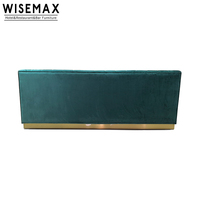 WISEMAX Mobilier moderne pour restaurant Stand de bar Canapé Chaises Sièges Café Boutique Restaurant Tufté Demi-cercle Canapé Chaise Cabine