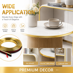 <span class=keywords><strong>Bande</strong></span> de garniture décorative en PVC en forme de U, chromée, dorée et argentée, pour canapé, en gros, <span class=keywords><strong>3M</strong></span> - Product Image 3