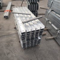 Columna universal galvanizada con viga en H de acero para muro de contención de traviesas de hormigón de Australia
