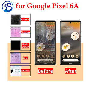 OLED <span class=keywords><strong>6A</strong></span> para <span class=keywords><strong>Google</strong></span> <span class=keywords><strong>Pixel</strong></span> <span class=keywords><strong>6A</strong></span> Teléfono móvil Venta al por mayor <span class=keywords><strong>Precio</strong></span> a granel con 1 año <span class=keywords><strong>de</strong></span> garantía Smartphone Pantalla OLED Reemplazo táctil - Product Image 6