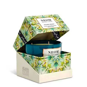 Boîte Impression Kraft Carton Thé Papier Tube Bougies Bocaux Bouteille De Parfum Avec Couvercle et Boîtes Emballage - Product Image 2