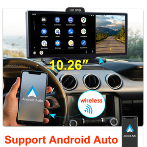 2024 tendance 10.26 "Pantalla double lentille écran tactile ADAS X01 avant 4K et arrière Dash Cam avec Carplay et Android Auto pour USA & <span class=keywords><strong>CA</strong></span> - Product Image 5