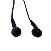 Earbud Pemandu Wisata Sekali Pakai Vicsound 3.5mm Earphone Berkabel Harga Terjangkau Headphone Musik untuk Penerbangan