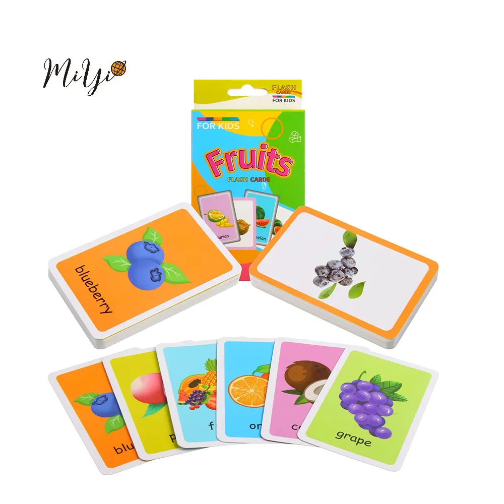 Manufacturer Custom Game Card Printing Playing Cards Flash Card Printing For Kids Educational