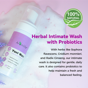 Chinaherbs - Lavado Íntimo Femenino Herbal con Ácido Bórico, Ingredientes Naturales y Suaves, Promueve un pH Saludable - Product Image 3