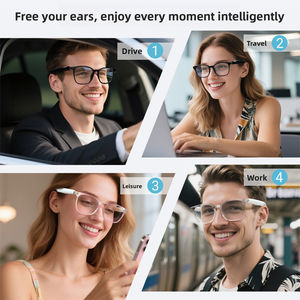 แว่นตา MZT F19 รุ่นใหม่ แป<span class=keywords><strong>ล</strong></span>ภาษาด้วย AI ผ่านบลูทูธ รองรับ 100 ภาษา แป<span class=keywords><strong>ล</strong></span>ภาษาแบบเรียลไทม์ <span class=keywords><strong>ฟัง</strong></span>เพ<span class=keywords><strong>ล</strong></span>ง โทรออก แว่นตาอัจฉริยะ - Product Image 2