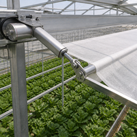 Actionneur linéaire robuste 700 mm à moteur CC à balais, en alliage d'aluminium, IP54, 12V 24V pour machines agricoles et récolte
